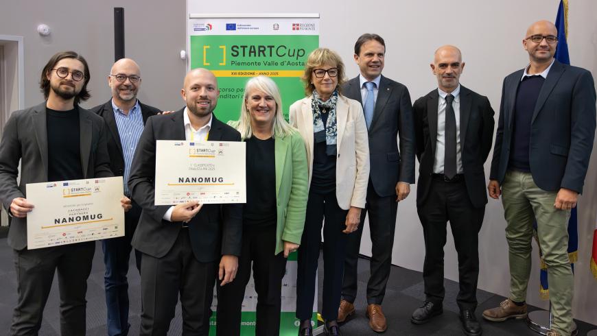 Premiazione NanoMug - Primo premio SC2025