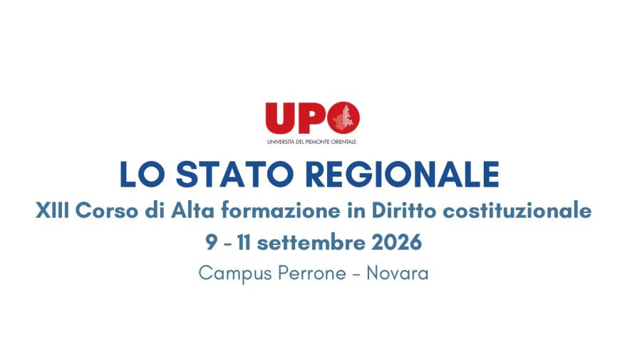 "Lo Stato regionale"